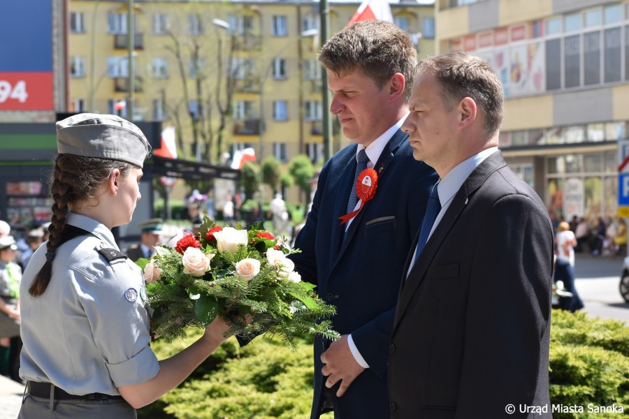 Sanoczanie uczcili święto Konstytucji