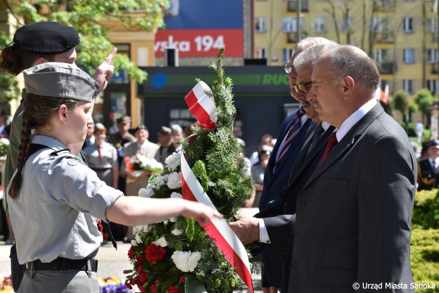 Sanoczanie uczcili święto Konstytucji