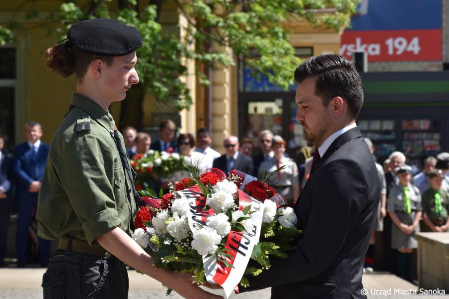 Sanoczanie uczcili święto Konstytucji