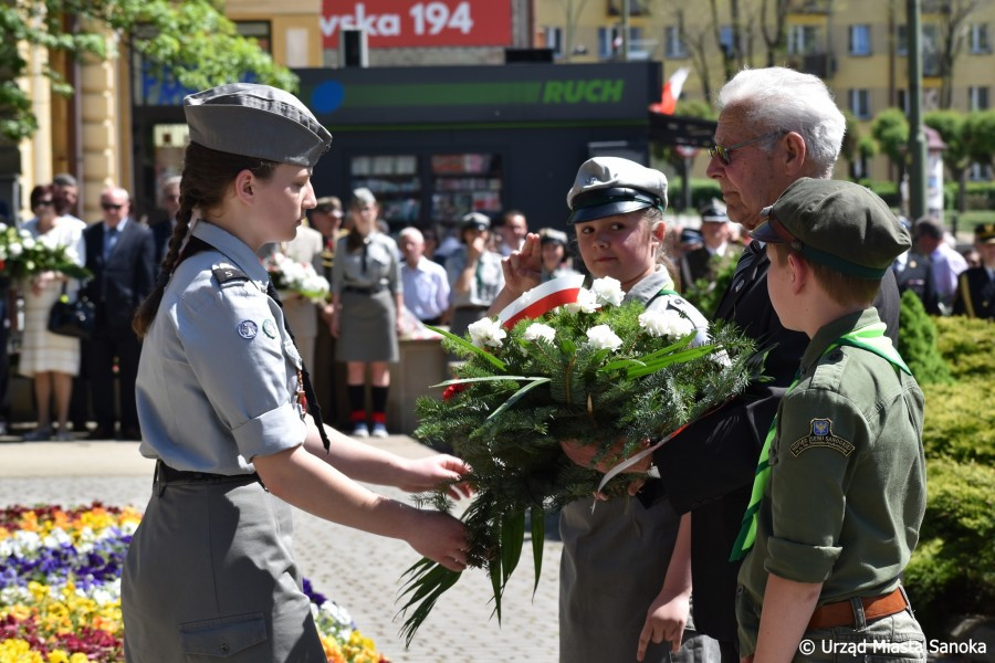 Sanoczanie uczcili święto Konstytucji