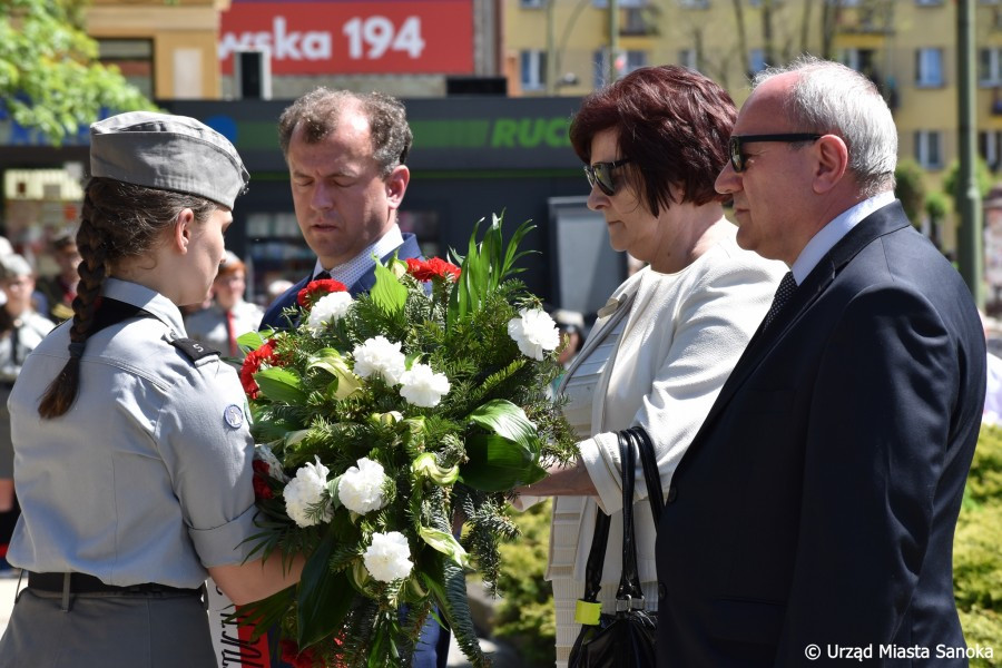 Sanoczanie uczcili święto Konstytucji