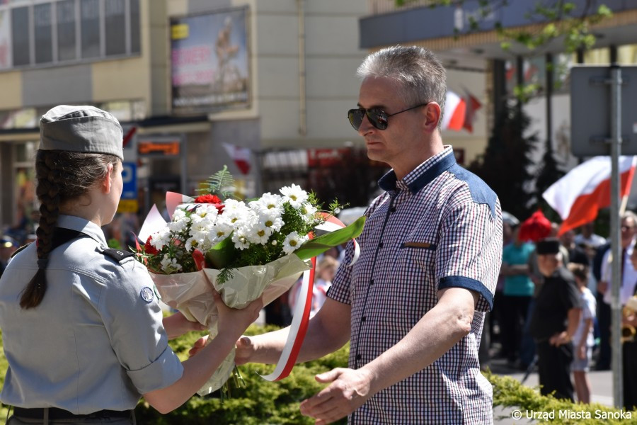 Sanoczanie uczcili święto Konstytucji