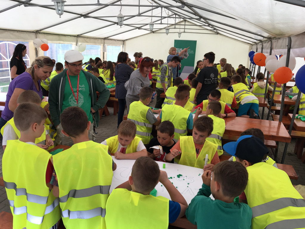 Warsztaty dla dzieci w Myczkowcach