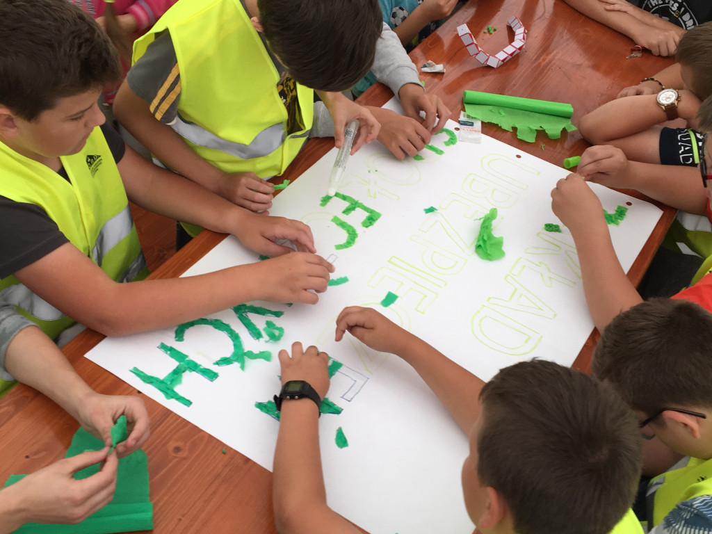 Warsztaty dla dzieci w Myczkowcach