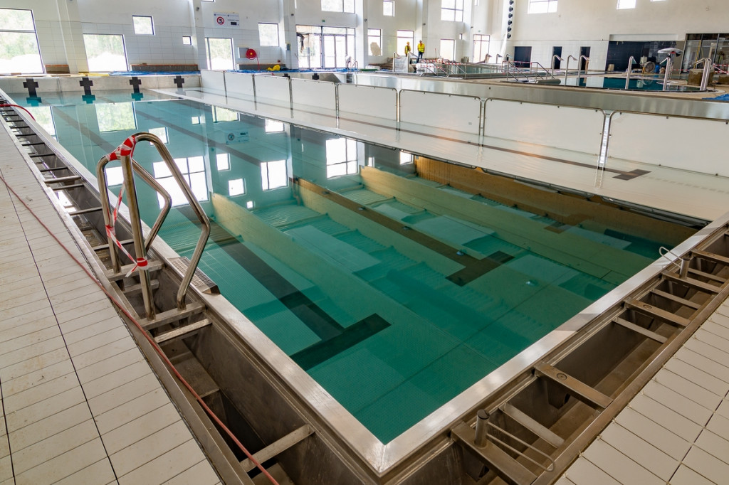 Zobacz jak postępują prace przy budowie Centrum Rehabilitacji i Sportu