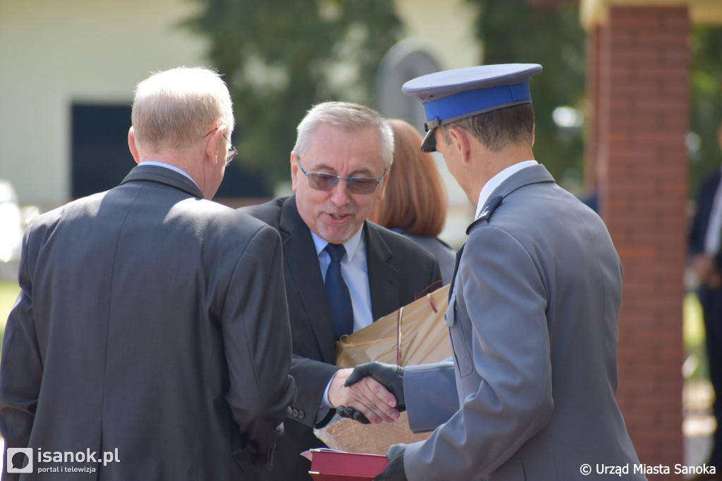 Pożegnanie komendanta sanockiej policji