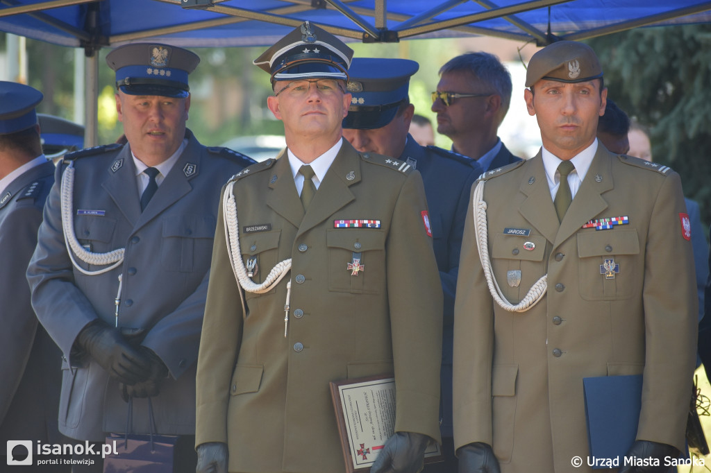 Pożegnanie komendanta sanockiej policji