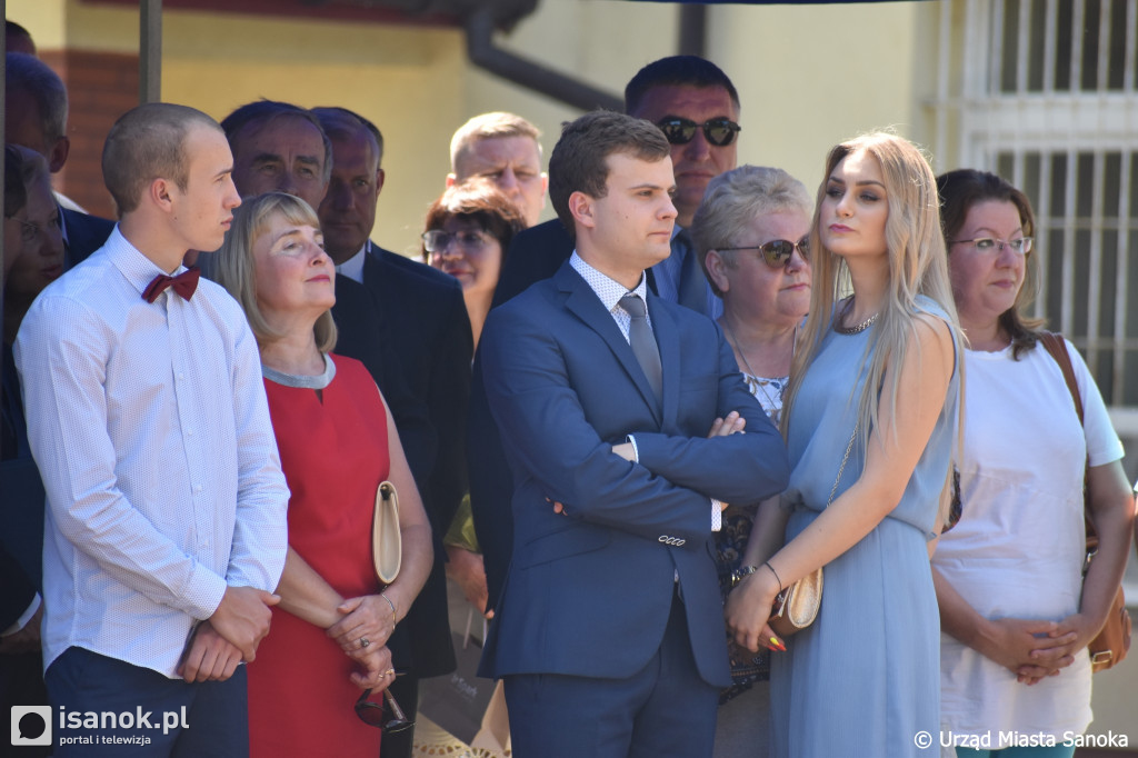 Pożegnanie komendanta sanockiej policji