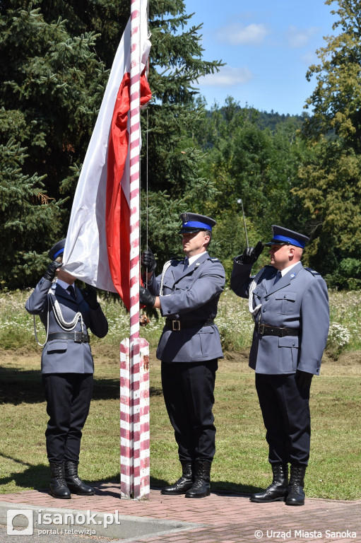 Pożegnanie komendanta sanockiej policji