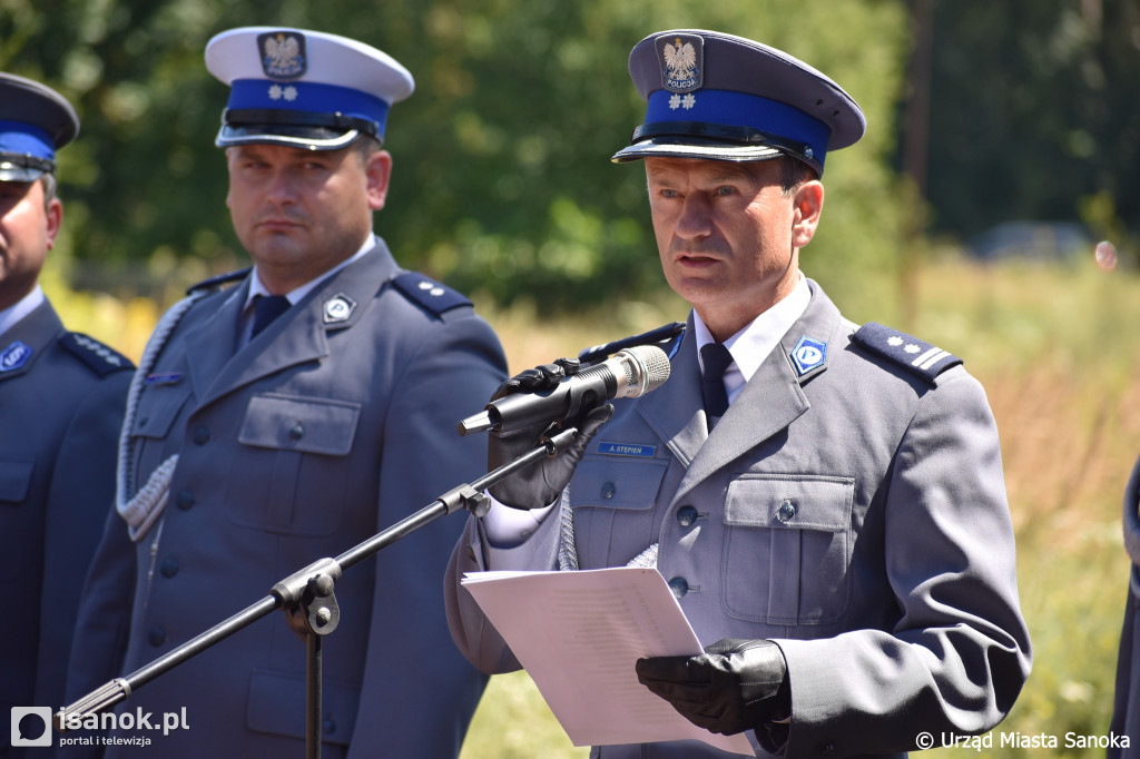 Pożegnanie komendanta sanockiej policji