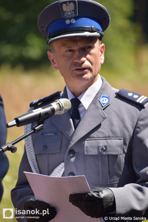 Pożegnanie komendanta sanockiej policji