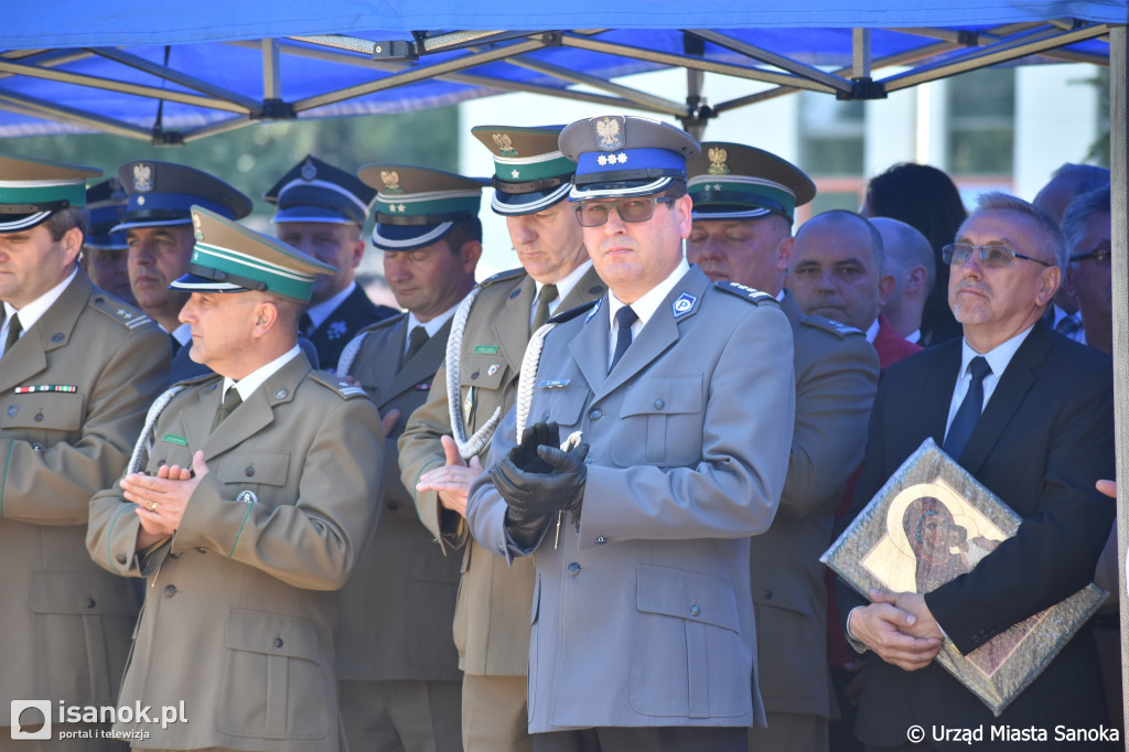 Pożegnanie komendanta sanockiej policji