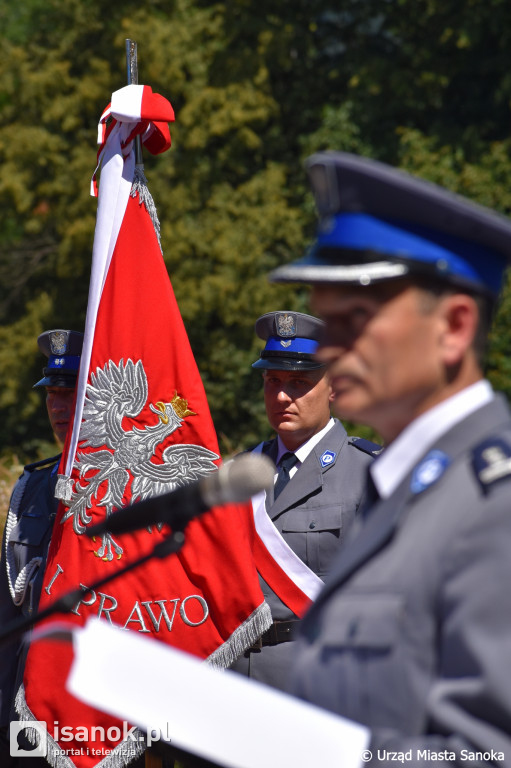 Pożegnanie komendanta sanockiej policji