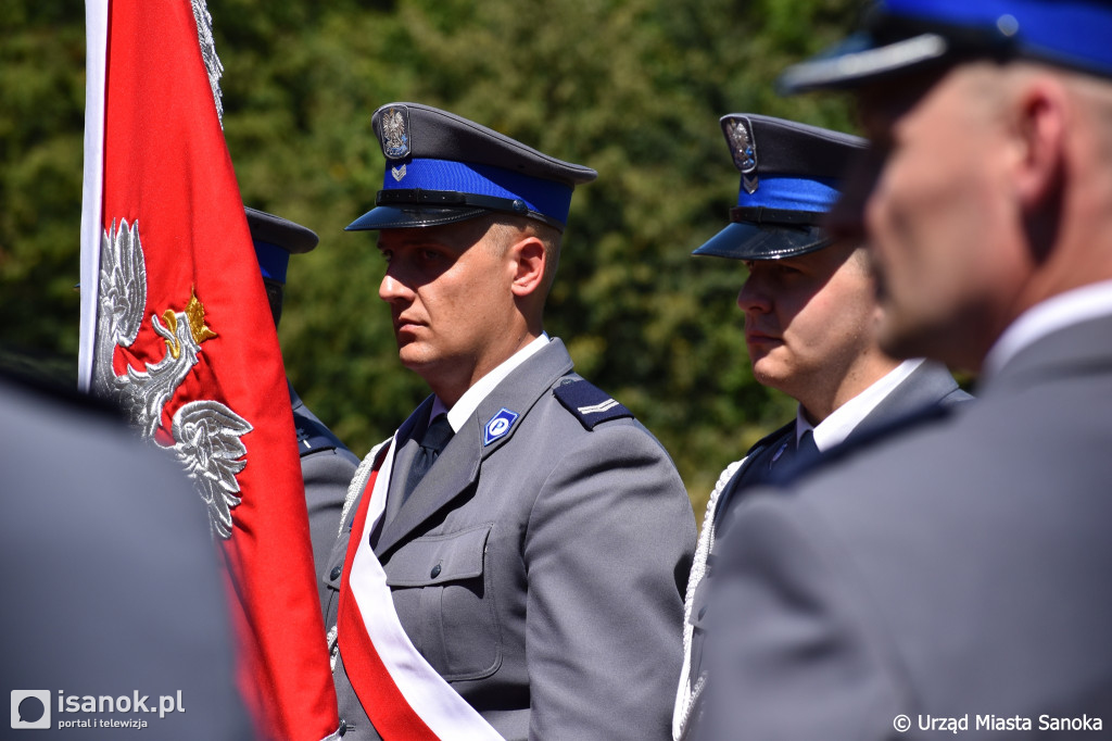 Pożegnanie komendanta sanockiej policji