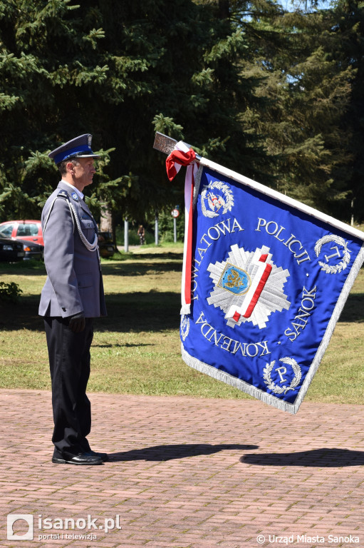 Pożegnanie komendanta sanockiej policji