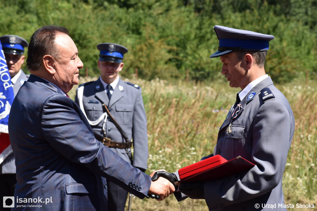 Pożegnanie komendanta sanockiej policji