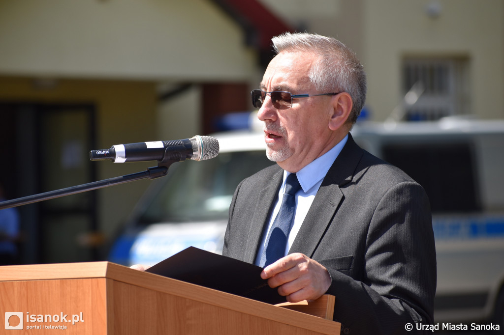 Pożegnanie komendanta sanockiej policji