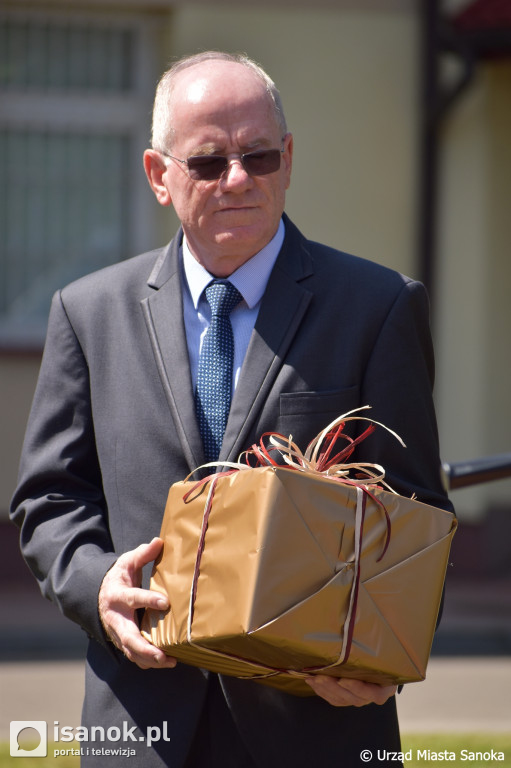 Pożegnanie komendanta sanockiej policji
