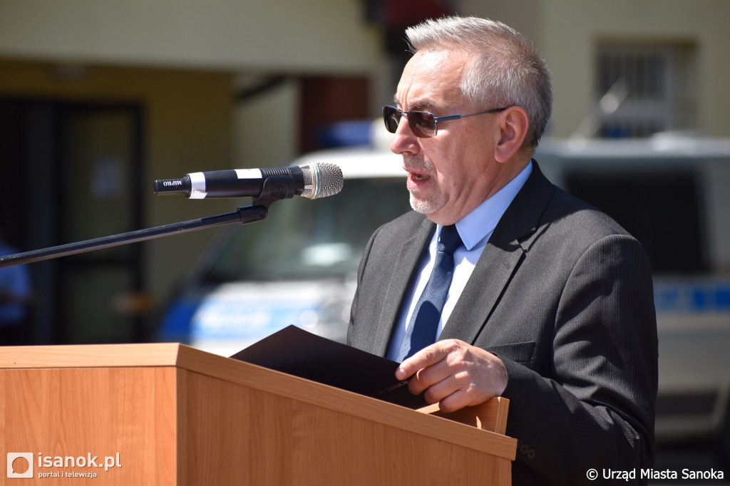 Pożegnanie komendanta sanockiej policji