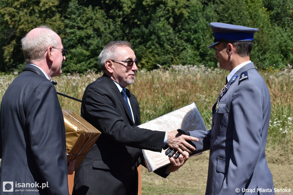 Pożegnanie komendanta sanockiej policji