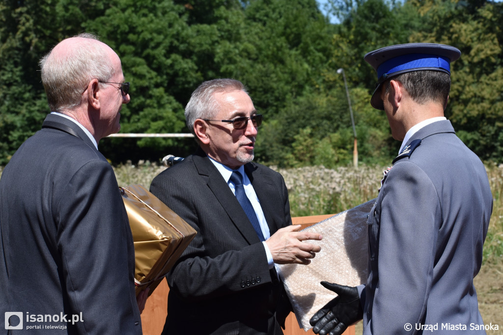 Pożegnanie komendanta sanockiej policji