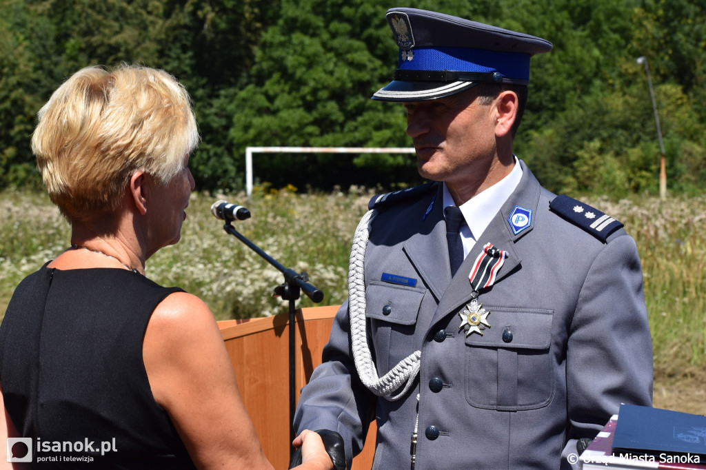 Pożegnanie komendanta sanockiej policji