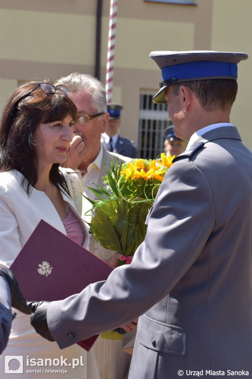 Pożegnanie komendanta sanockiej policji