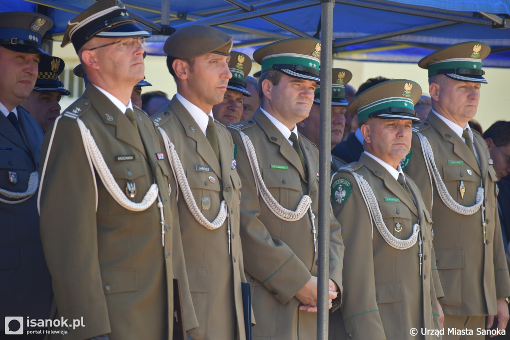 Pożegnanie komendanta sanockiej policji