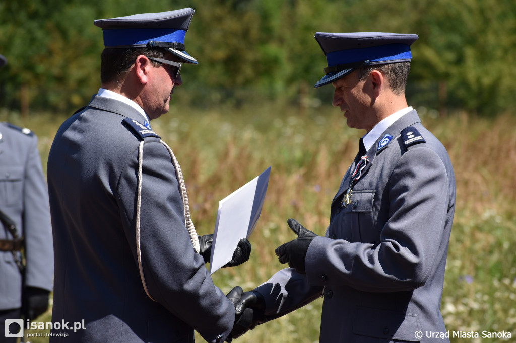 Pożegnanie komendanta sanockiej policji