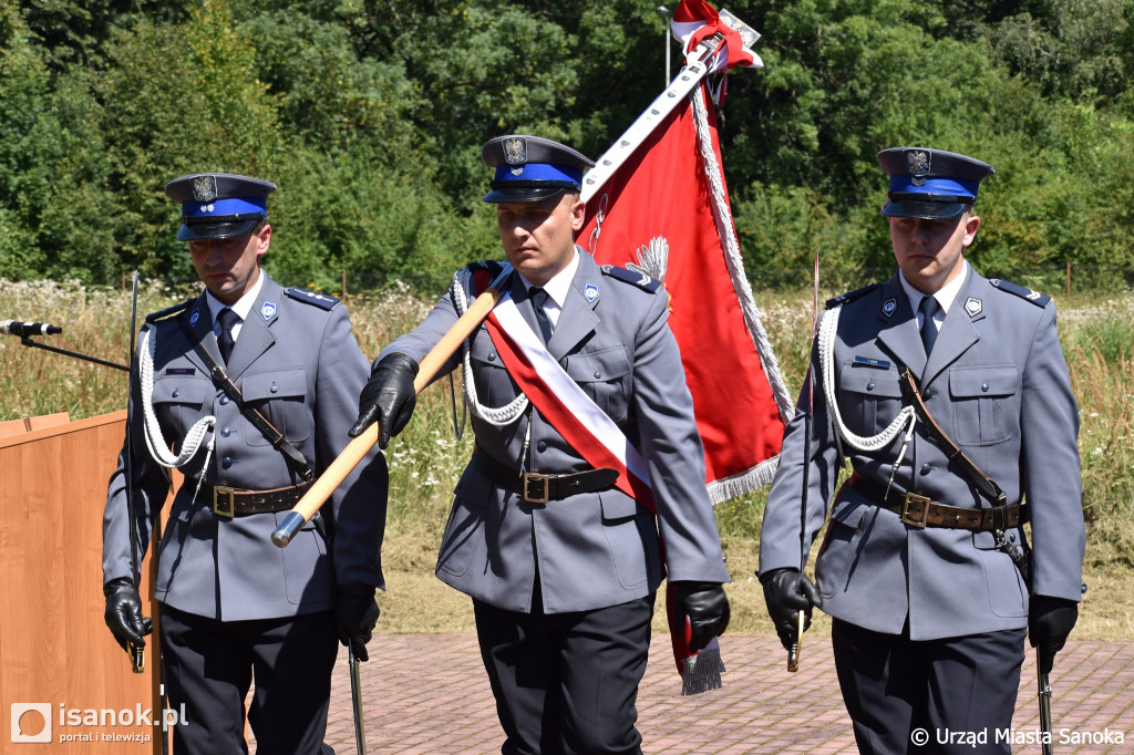 Pożegnanie komendanta sanockiej policji