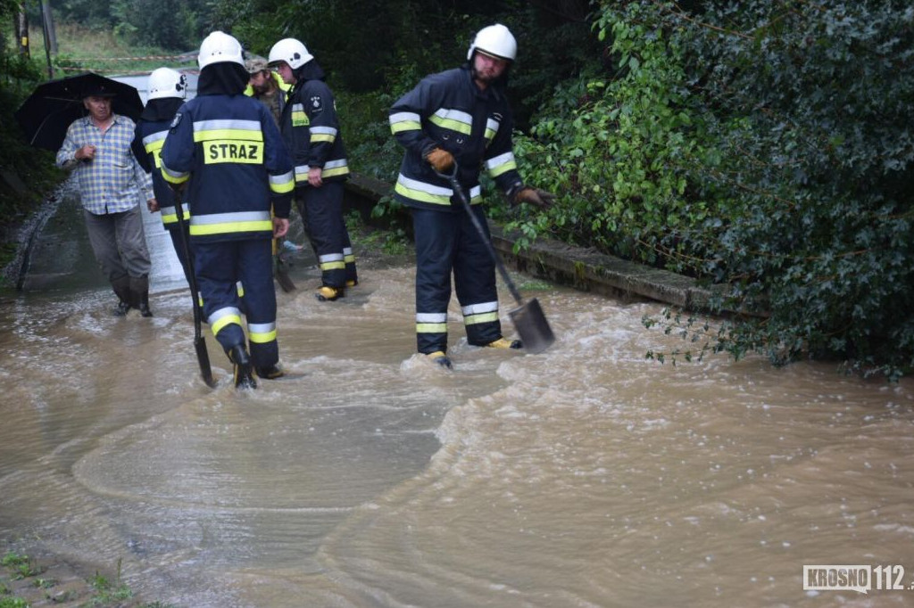 Walka z żywiołem. Zniszczenia w powiecie krośnieńskim