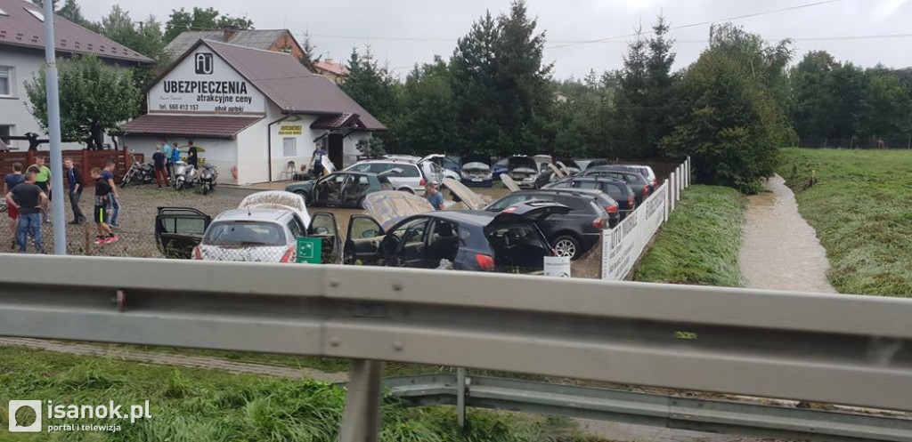 Walka z żywiołem. Zniszczenia w powiecie krośnieńskim