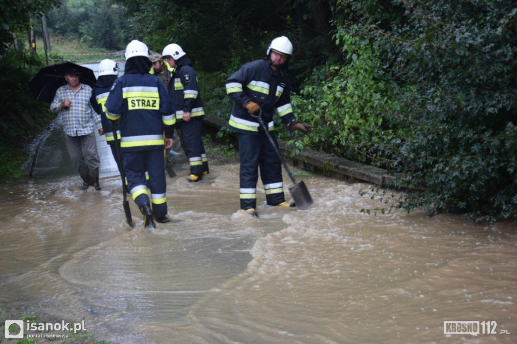 Walka z żywiołem. Zniszczenia w powiecie krośnieńskim