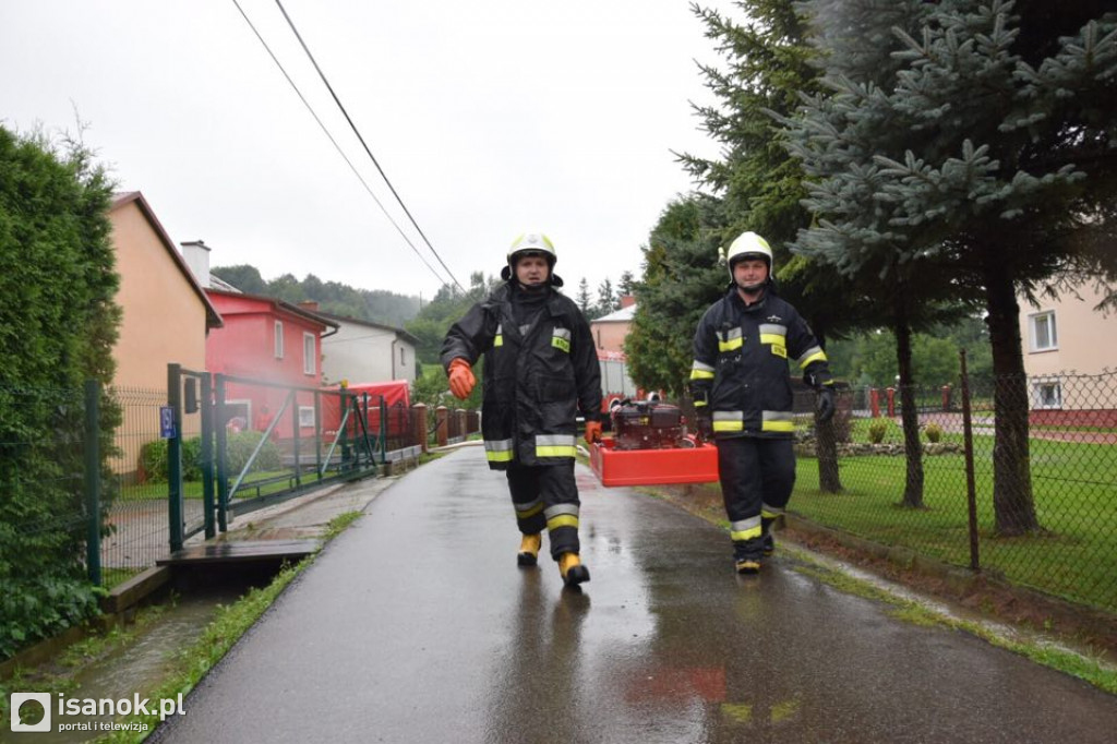 Walka z żywiołem. Zniszczenia w powiecie krośnieńskim