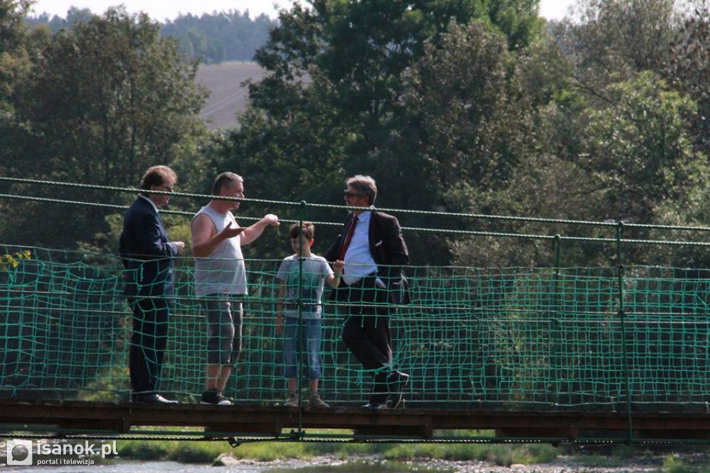Symboliczne wbicie łopaty - będzie most w Morocho (ZDJĘCIA)