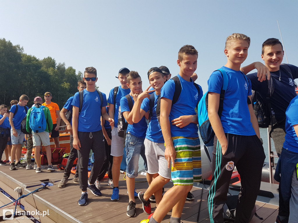 Ratownicy WOPR przekazywali młodzieży cenne wskazówki!