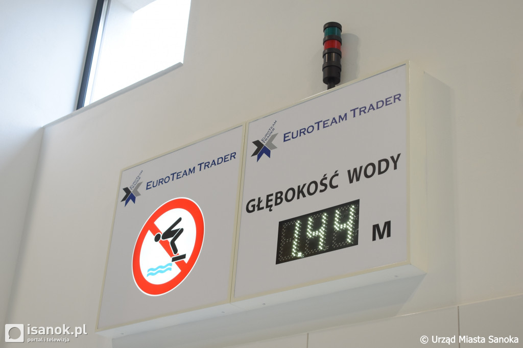 Zobacz jak wygląda basen tuz przed otwarciem