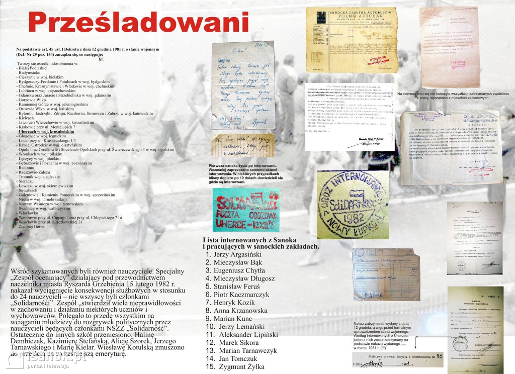 Tak 37 lat temu wyglądał stan wojenny w Sanoku (ZDJĘCIA)