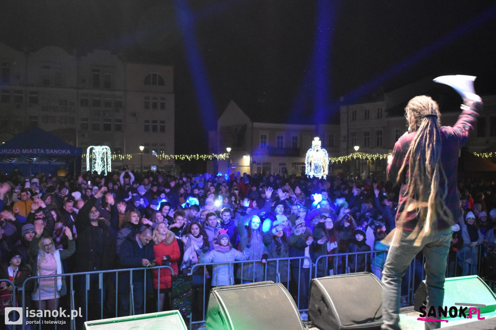 Zobaczcie jak Sanok witał Nowy Rok! (FOTO)