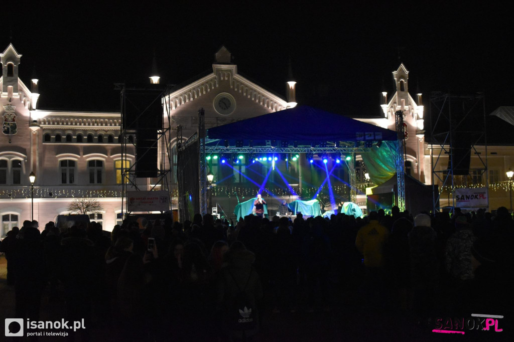 Zobaczcie jak Sanok witał Nowy Rok! (FOTO)