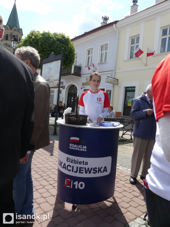 Tort na rynku na 15-lecie wstąpienie Polski do Unii Europejskiej