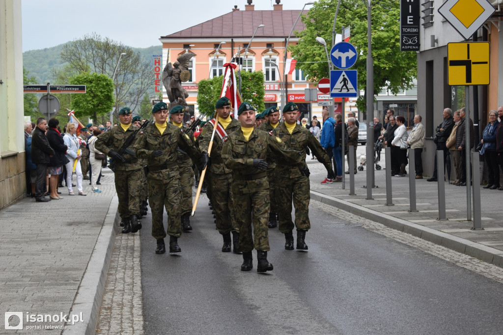 Uroczystości 3 Maja w Sanoku