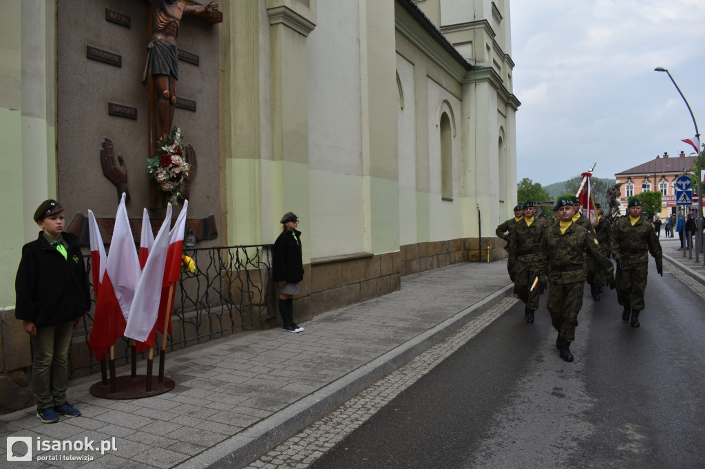 Uroczystości 3 Maja w Sanoku