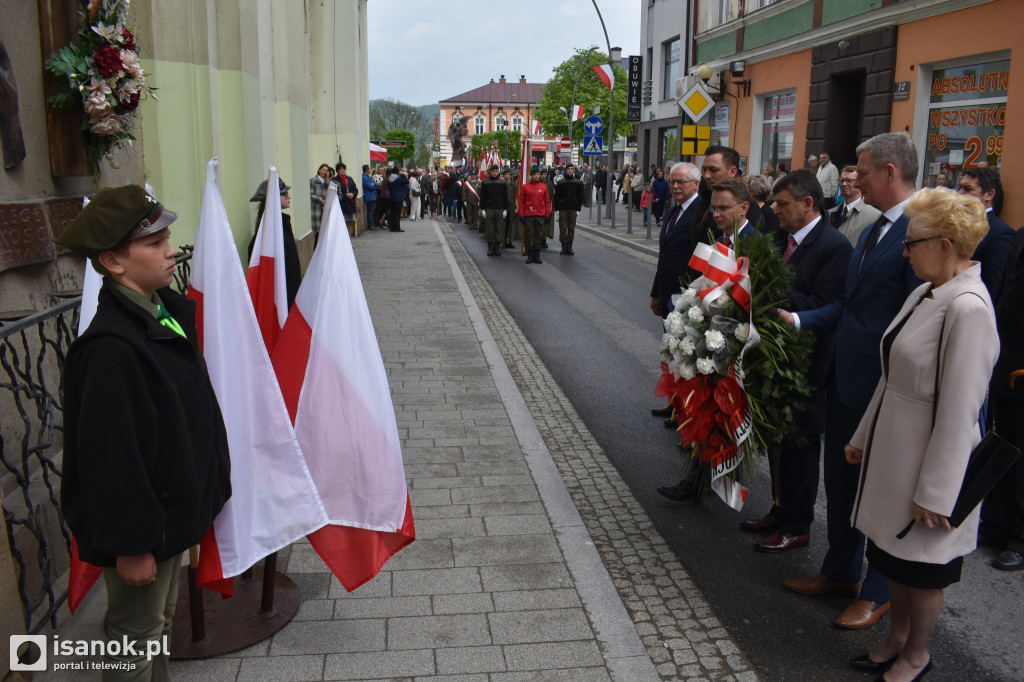 Uroczystości 3 Maja w Sanoku