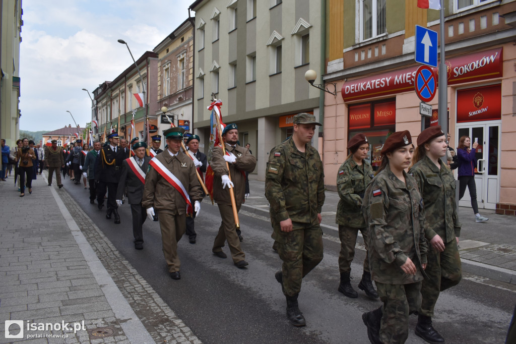 Uroczystości 3 Maja w Sanoku
