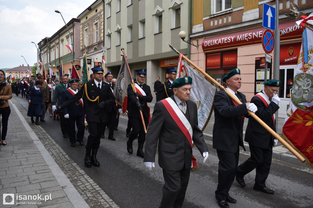 Uroczystości 3 Maja w Sanoku