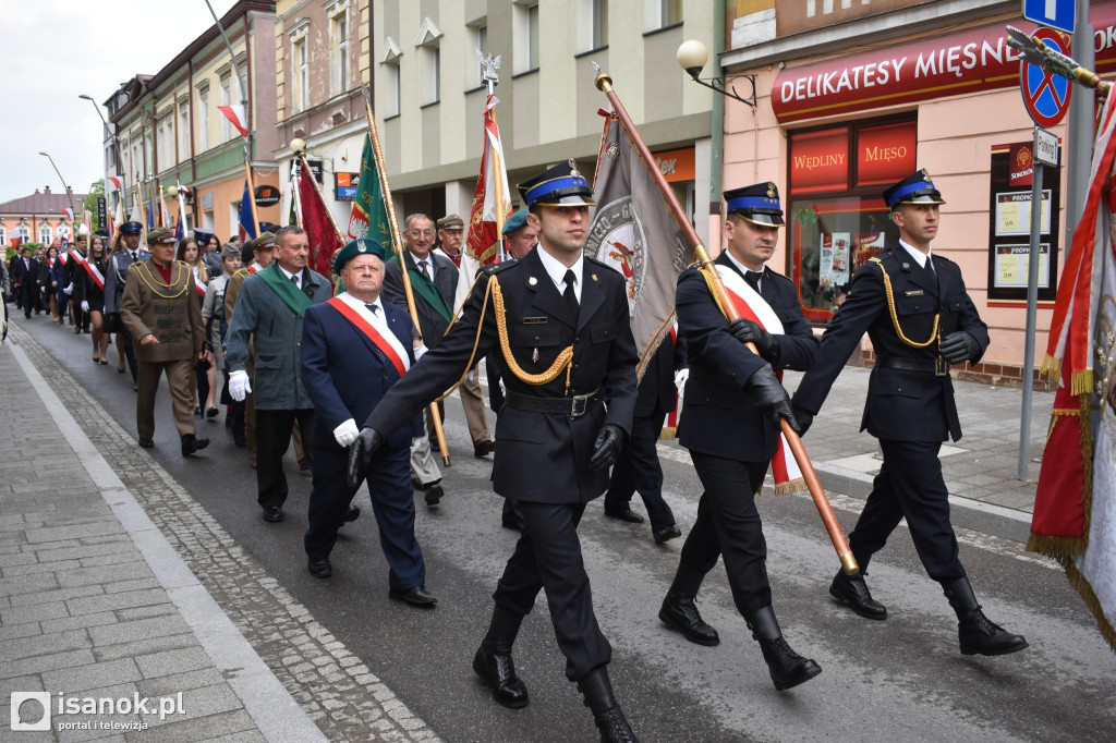 Uroczystości 3 Maja w Sanoku