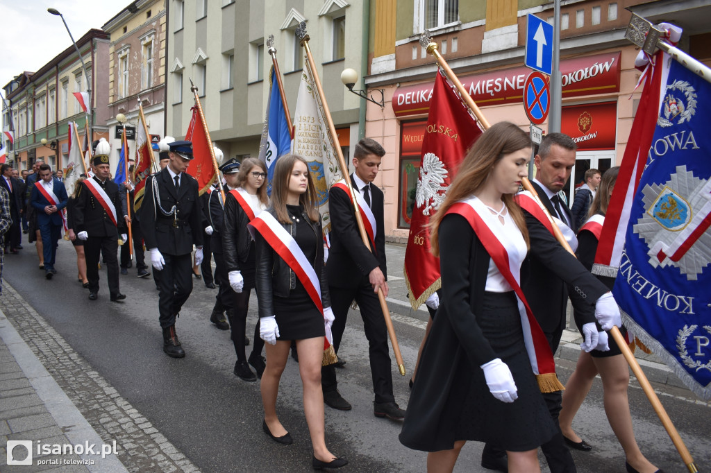 Uroczystości 3 Maja w Sanoku