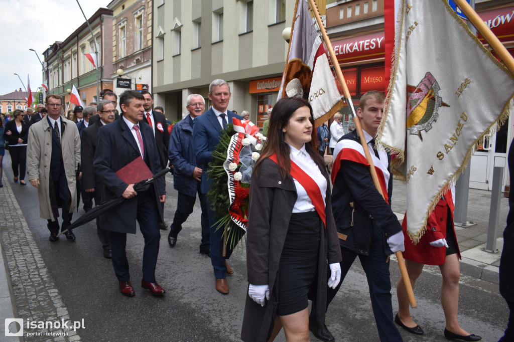 Uroczystości 3 Maja w Sanoku