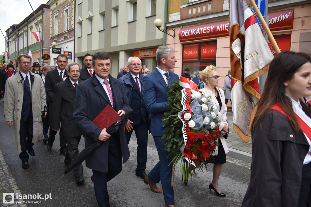 Uroczystości 3 Maja w Sanoku